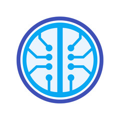 Smart Artificial Intelligence Symbol