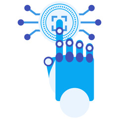 Smart Artificial Intelligence Symbol