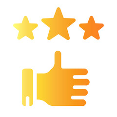 review Gradient icon