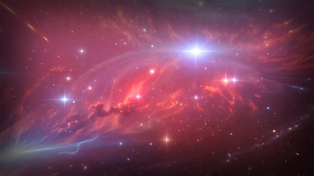 Cosmic Space Flight: 4K 60FPS Deep Space Journey Background