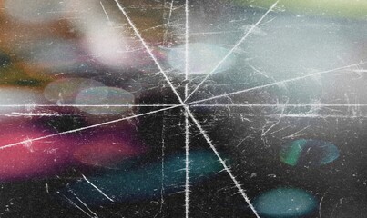 retro dirty scratched film scan for textures and overlays design with scratches; abstract image of an art texture background. Film grain texture, light leaks with grain texture