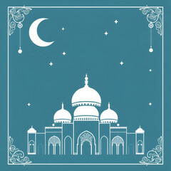 taj mahal vector background