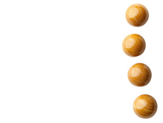 Delightful Butterscotch Candy Jewelry Showcased on a Crisp White Background