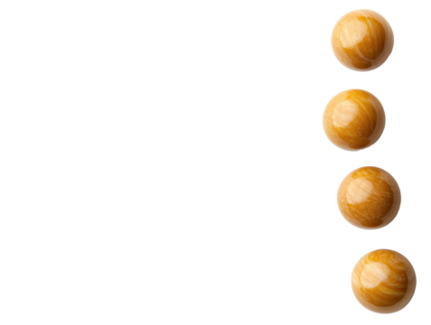Delightful Butterscotch Candy Jewelry Showcased on a Crisp White Background