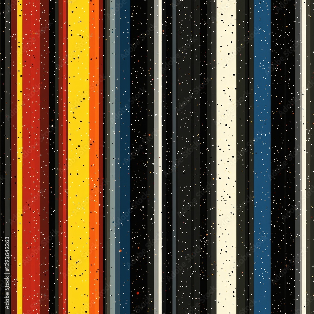 Aufkleber bold striped pattern featuring alternating colors creating a striking visual rhythm and appeal