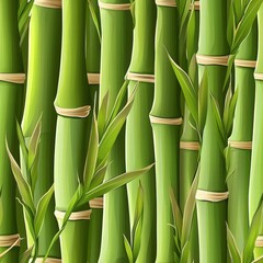 Obraz premium Beautifully grown bamboo plant showcasing its tall stalks and rich green foliage in natural light