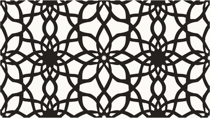 Beautiful Islamic Pattern with Arabic and Ottoman-Inspired Details © MSTMorioumAkter
