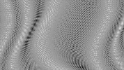 Abstract halftone dots. Halftone wave dots background.	