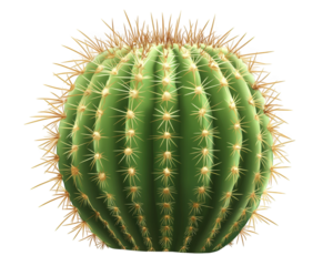 vibrant green cactus with prominent spines, showcasing its unique texture and shape. This plant adds touch of desert beauty to any setting