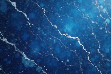 Deep blue marble with white veining, polished stone , design, texture, stone