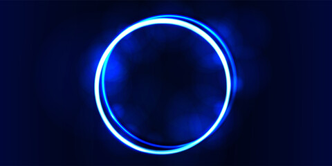 Blue abstract background, technology hi-tech futuristic template