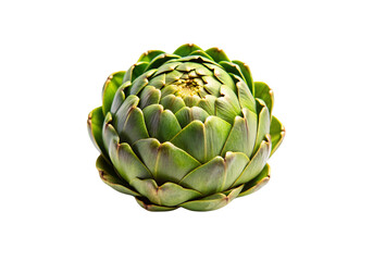 Obraz premium Organic Artichoke PNG Clipart with Transparent Background