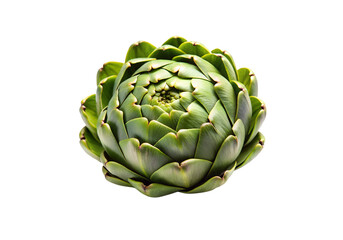 Obraz premium Organic Artichoke PNG Clipart with Transparent Background