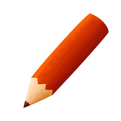 Pencil back to school equipment png transparent hand drawn cute illustration 