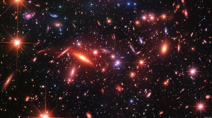 A celestial mirror lake reflects entire galaxies creating an infinite loop of cosmic beauty