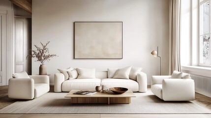 An empty room with wooden floors and white walls