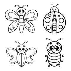 Fun and Engaging Bug Dot-to-Dot Coloring Sheet