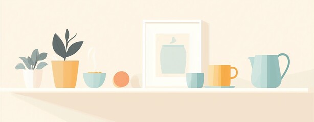 Toothbrush and toothpaste in a stylish bathroom interior with modern decor and clean design