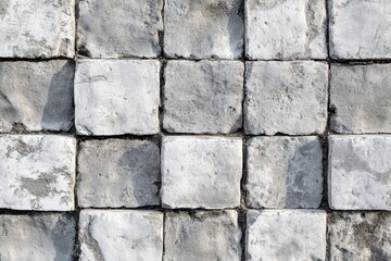 Naklejka premium Uniform gray wall texture in a square format