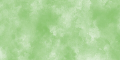 Green watercolor background for your design,Green chalk brush strokes background. Blue sky shades color watercolor illustration,watercolor background concept, vector.