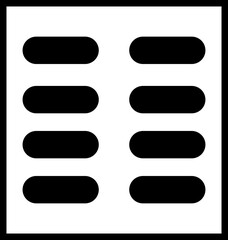 Obraz premium Air vent black glyph icon. Hvac system. Wall cover Fresh air delivery. Home ventilation. Room temperature. Silhouette symbols on white space. Solid pictogram. Vector isolated on transparent background