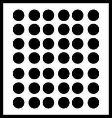 Air vent black glyph icon. Hvac system. Wall cover Fresh air delivery. Home ventilation. Room temperature. Silhouette symbols on white space. Solid pictogram. Vector isolated on transparent background