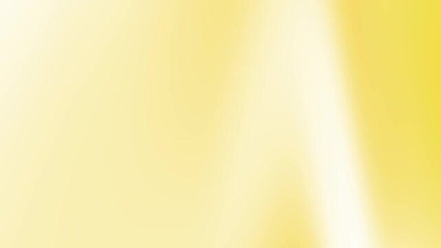 Abstract gradient yellow white background animation video