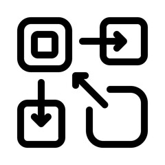 programs line style, perfect for user interface projects