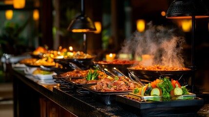 A Lavish Buffet Dinner