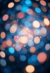 Obraz premium Dreamy Bokeh Lights in Soft Tones
