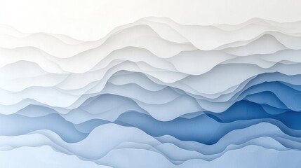 Fototapeta premium Abstract layered mountain range background