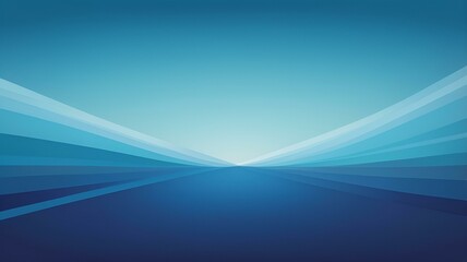 Smooth Blue Wave Design with Gradient Lines and Soft Texture