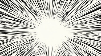 Obraz premium Elegant Monochrome Sun Burst Background Options