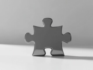 Obraz premium 3d puzzle piece