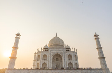 Various views of the Taj Mahal