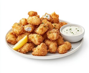 deep fried chicken nuggets