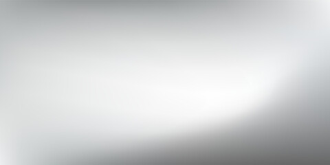 Silver foil background with metal mirror texture. Chrome gradient surface abstract modern