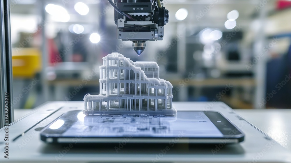 Aufkleber 3d printing brings objects to life right before your eyes. using a virtual 3d model, a 3d printer cr