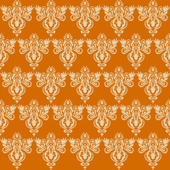 Luxury Damask Pattern – Elegant Ornate Design for High-End Interiors and Fashion Indulge in timeless sophistication with this exquisite damask pattern, meticulously crafted