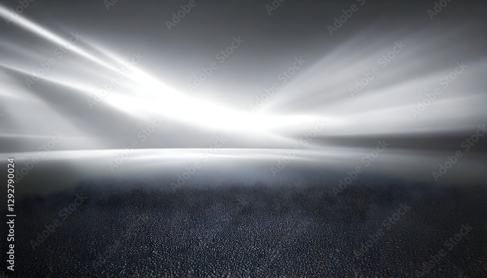 Poster soft cloudy grey background with a subtle misty atmosphere and elegant light and shadow play.
