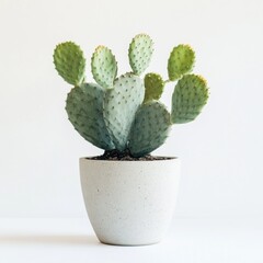 Fototapeta premium Desert plant in modern planter