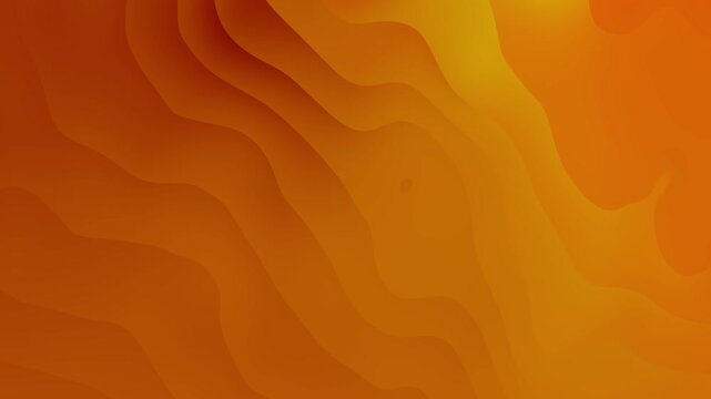 Abstract Warm Gradient Wavy Background Video Loop Animation