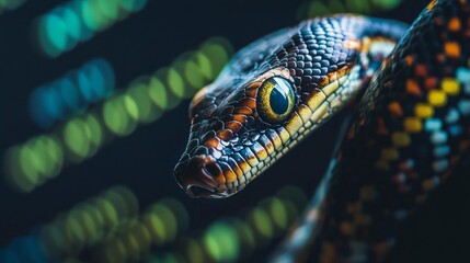 Obraz premium Python is a popular programming language used to create software applications and websites. It's easy to learn and use, making it a great choice for beginners and experienced developers alike.