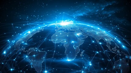 Naklejka premium Optimizing global supply chain logistics planning for enhanced efficiency