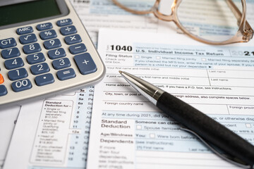 Form 1040, U.S. Individual Income Tax Return, tax forms in the U.S. tax system.