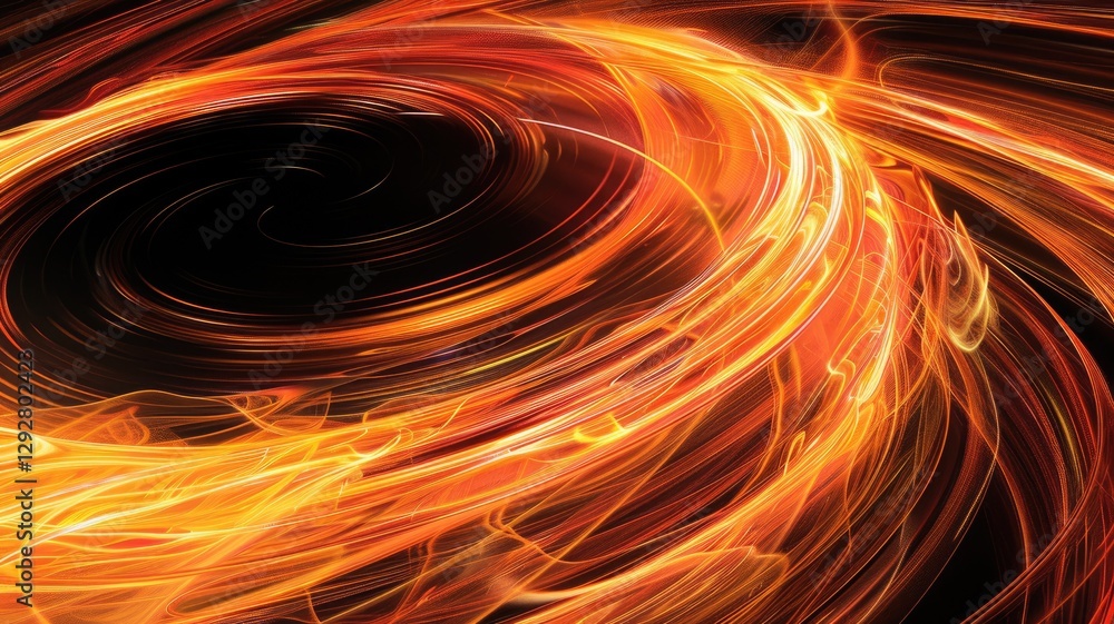Poster this captivating abstract background features chaotic swirling eddies of vibrant colors and dynamic 
