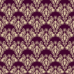 Luxury Damask Pattern – Elegant Ornate Design for High-End Interiors and Fashion Indulge in timeless sophistication with this exquisite damask pattern, meticulously crafted