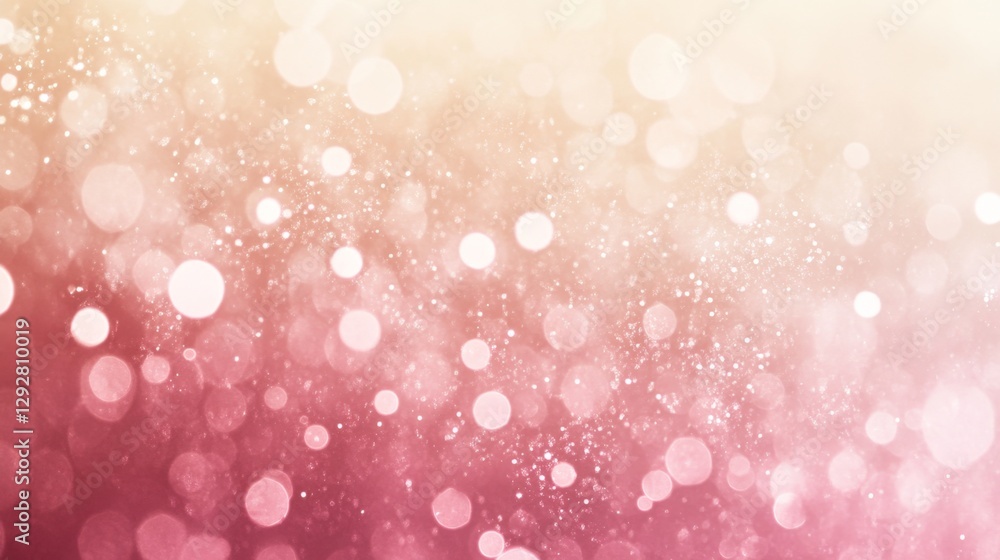 Poster creating a gentle atmosphere with a subtle soft pink sparkling gradient digital art online gallery r