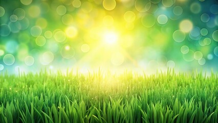 Fototapeta premium Fresh grass surface with elegant bright colors, peaceful, pattern, peaceful, pattern, outdoors, flora, botanical