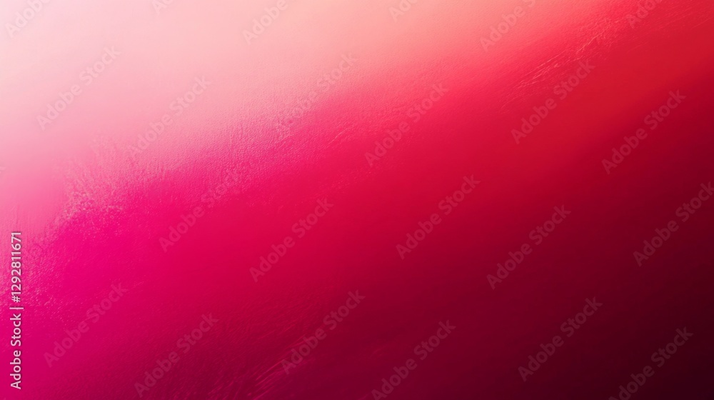 Poster enhancing the experience of tender ruby red gradient in graphic design online art gallery visual con